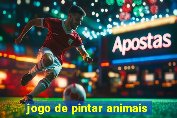 jogo de pintar animais